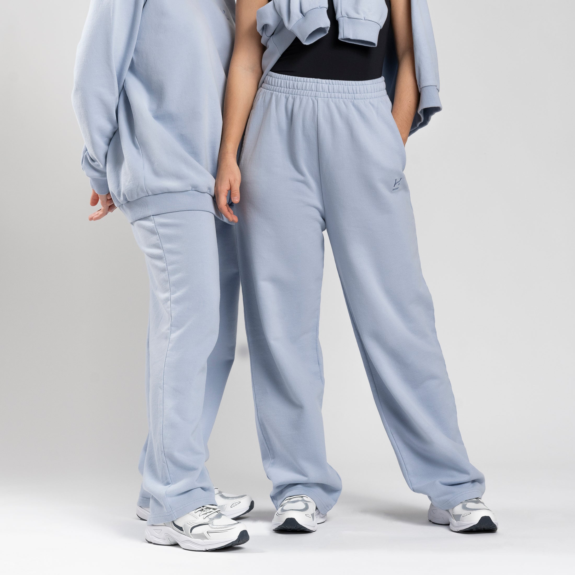 sweatpant oversize noir femme kamak