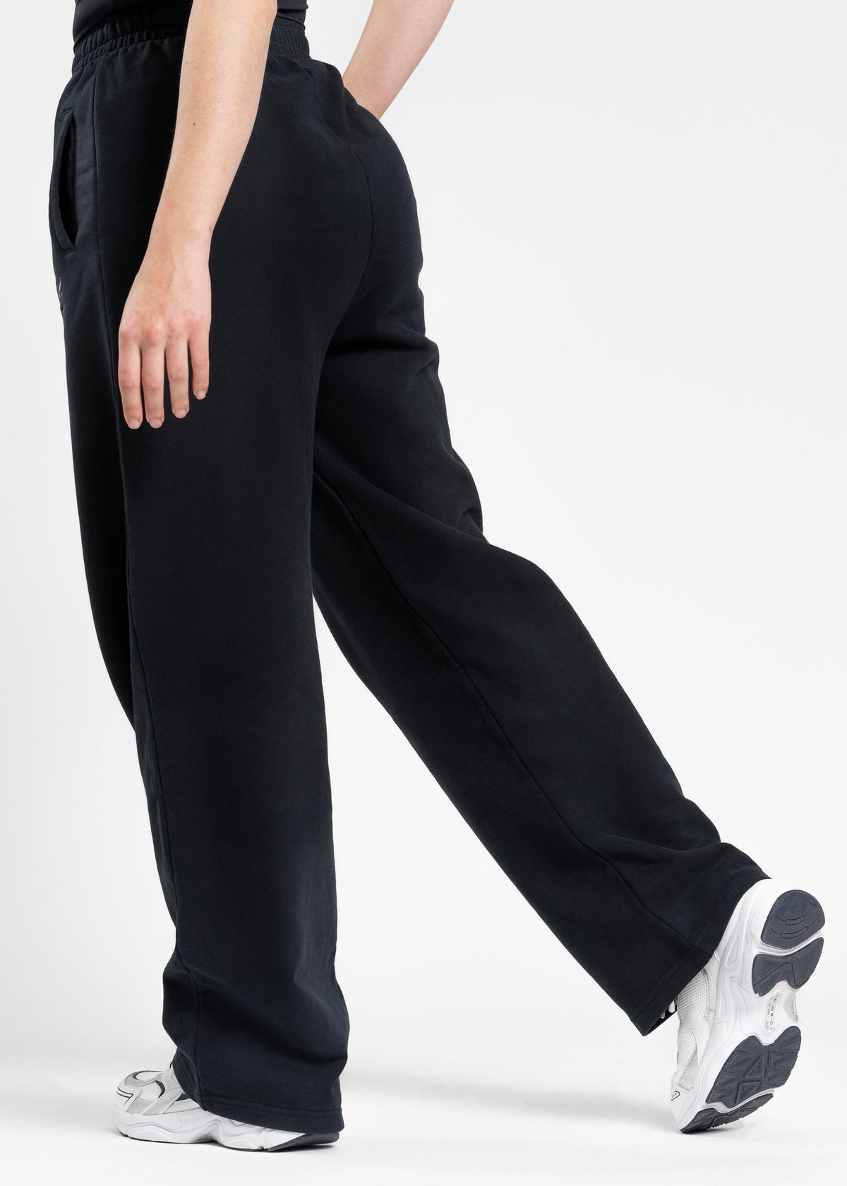 survêtement noir coton premium femme