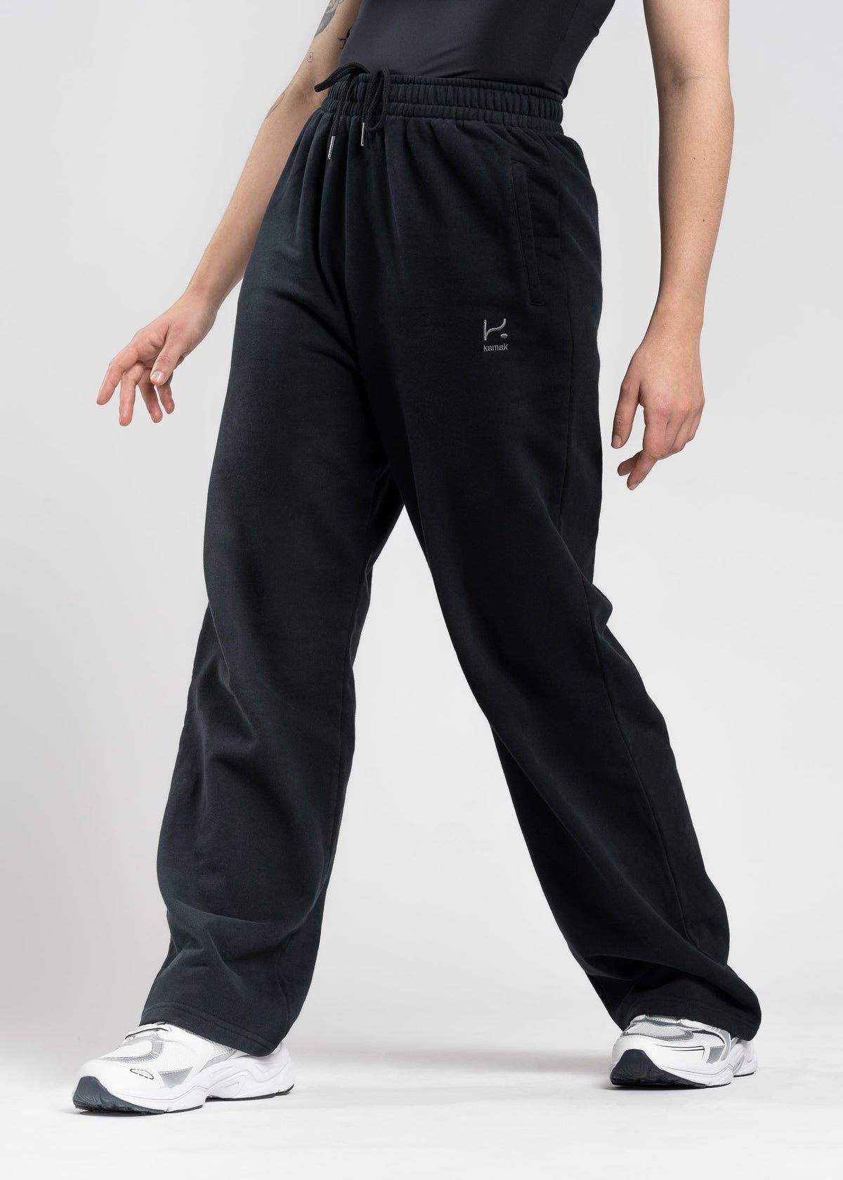 pantalon jogging ample noir cloud kamak